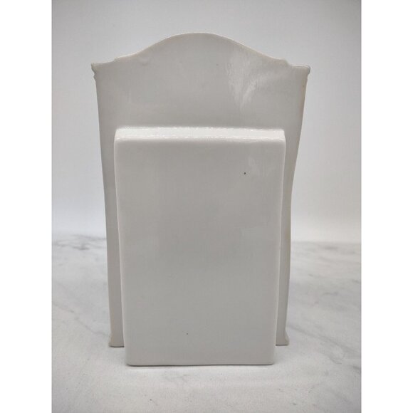 Vintage Westie Dogs On Bookcase Porcelain Westland Taiwan Sleeping Dog Terrier - Picture 3 of 10